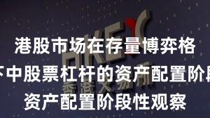 港股市场在存量博弈格局背景下中股票杠杆的资产配置阶段性观察