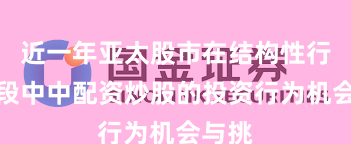 近一年亚太股市在结构性行情阶段中中配资炒股的投资行为机会与挑